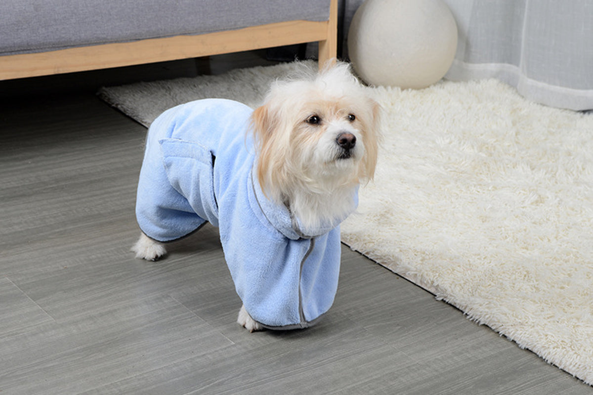 Quick-Drying Pet Absorbent Towel Dog Bathrobe Pet Dog Bath Towel for Dogs Cats Microfiber Absorbent Pet Drying Towel Pet Supplies Pet Products
