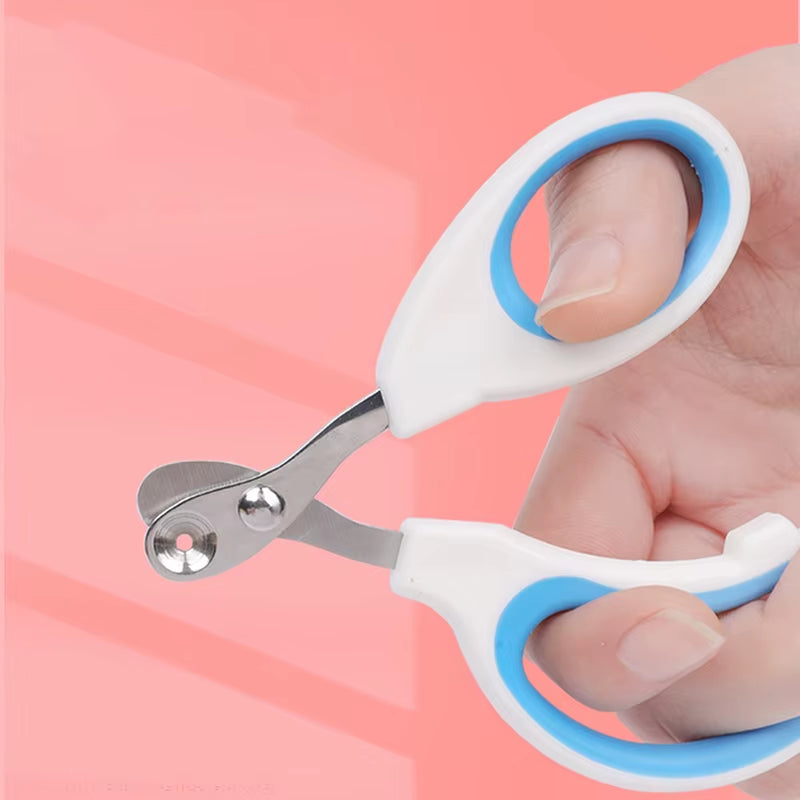 Circular Hole Cat Nail Scissors Professional Pet Dog Nail Clippers Toe Claw Trimmer Pet Grooming Supplies Products for Small Dog