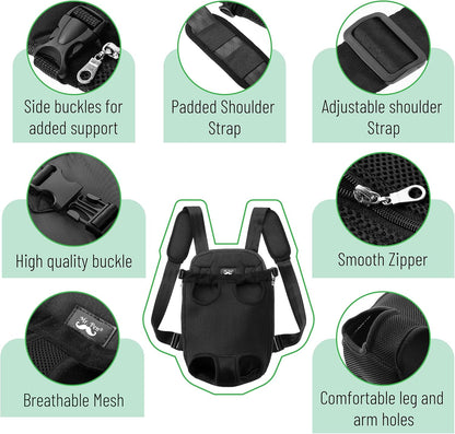 - Pet Carrier Backpack, Weighing up to 12 Lbs